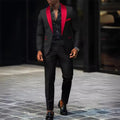 2 - Piece Men's Suit Suitable For Wedding Business Single Button Jackets And Pants Sets, Slim Fit | SAMAG