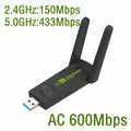 1300Mbps WiFi USB Adapter Dual Band 2.4G/5Ghz Wi - Fi Dongle 802.11AC Powerful Antenna Wireless Receiver - Visuel 7 | SAMAG