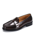 Black high-quality cowhide men's loafers tassel casual walking  driving all genuine leather men's shoes