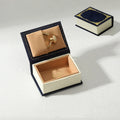 Flip Cover Book Shaped Jewelry Display Box Simple Earrings Ring Necklace Pendant Storage Box Portable Travel Jewelry Holder