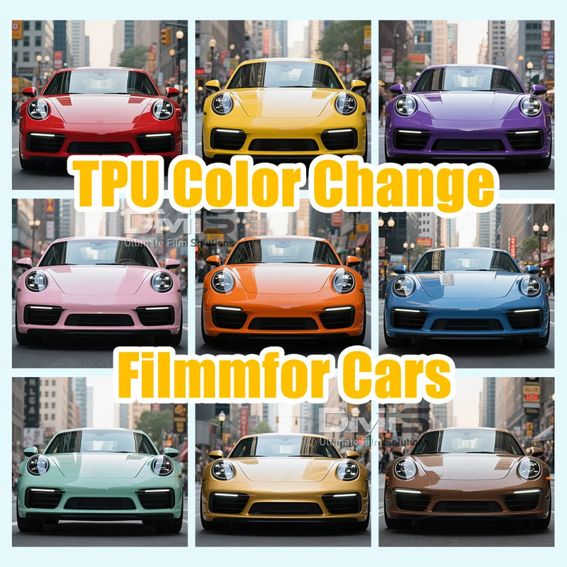 Wholesale Color PPF Manufacturers Self Healing Car Vinyl Wrap Car Protective Film Roll TPU PPF Paint Protection Film