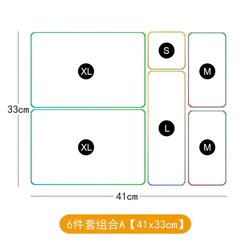 Drawer Transparent Visual Jewelry Accessories Storage Box Plastic Household Items Cosmetics Organizing Box