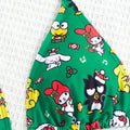Sanrio Christmas Print Halter Bikini Set Women Cute | SAMAG