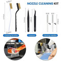 39Pcs 3D Printer Tools Kit FDM SLA Printer Parts Nozzle Cleaner Scraper File Brush Wire Cutter Engraving Knife Repair Tools Set