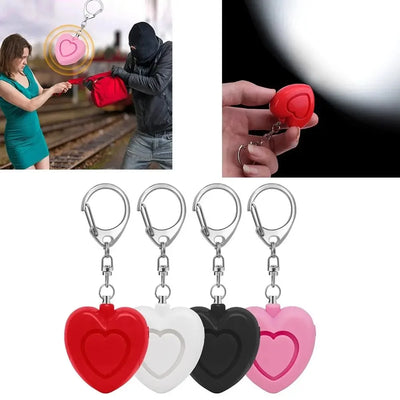 Security Defense Alarm 125dB LED Light Keychain Self | SAMAG