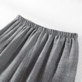 2025 New Spring/Summer Men's Pajama Set 100% Cotton Thin Short Sleeve Pants Large Size Checkered Home Furnishing Set