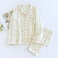New Large Size Pajamas Women Cotton Crepe Home Service | SAMAG