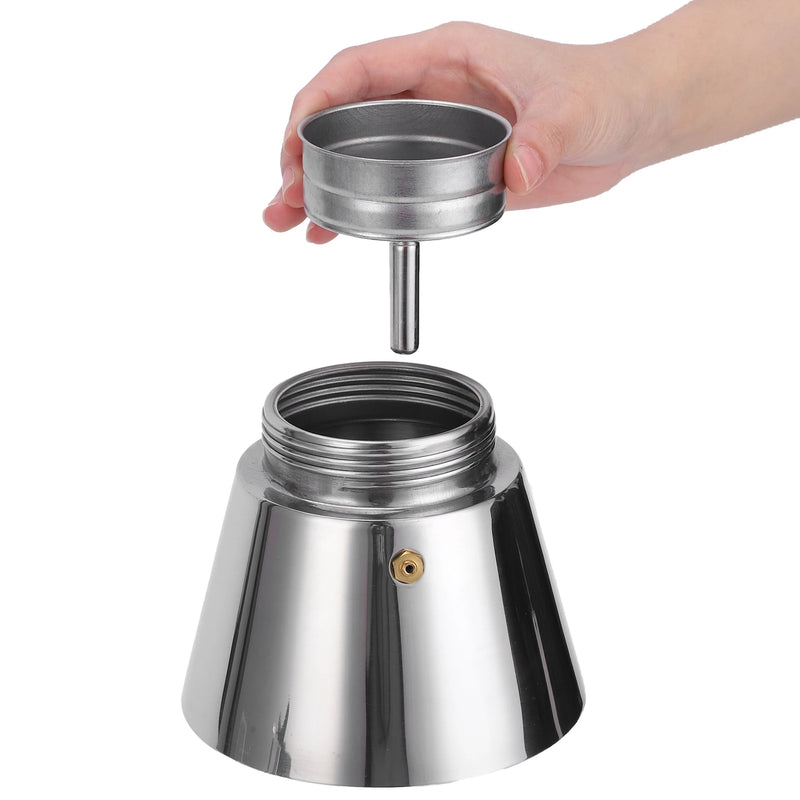 300ml Stainless Steel Electric Coffee Pot Household Coffee Maker Kettle for Home
