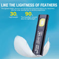 Multi Functional Work Light LED Magnetic Red Blue Flashing mini Outdoor Strong Light Super Bright Maintenance Light Flashlight