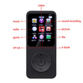 MP3 MP4 Player Bluetooth-Compatible5.0 Music Player 1.8in Color Screen   with E-book/FM Radio/Recording