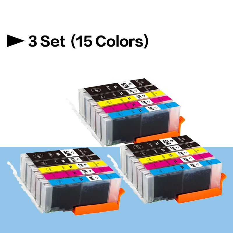 PGI-550 CLI-551 PGI550XL Compatible Ink cartridge - Visuel 11 | SAMAG