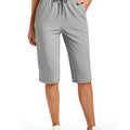 TACVASEN Women's Quick Dry Hiking Capris 4 - Way Stretch - View 15 | SAMAG