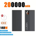 Lenovo 500000mAh 140W CCC Large Capacity Power Bank Portable Super Fast Charging Powerbank External Battery Charger