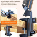 Tablet Holder for Bed with 90cm Metal Arm 360° Rotating Bed Tablet Mount Stand For iPad Stand 4.5~11 Inch Phone Tablet Bracket