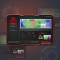 Redragon K668 RGB Gaming Keyboard, 108 Keys Wired Mechanical Keyboard w/Extra 4 Hotkeys Upgraded Hot-swappable Socket，Red Switch