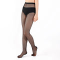 Hard Mesh Fishnet Tights for Women Latin Dance Anti Slip Socks Professional Ballroom Dance Stockings With Grip Sole