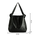 Big Shoulder Bags for Women Large Capacity Hobo Shopper Bag Soft Pu Leather Crossbody Handbag Ladies Solid Color Travel Tote Bag