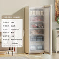 refrigerator retro single door double door small household kitchen refrigerated and frozen mini
