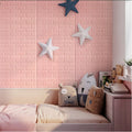 3D Waterproof Wall Sticker Soft Foam Brick Pattern DIY Wall Home Children's Room Bedroom Warm Decoration Wallpaper