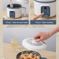 1.7L Electric Rice Cooker Single Double Layer 220V Multi Cooker Non-Stick Smart Mechanical MultiCooker Steamed Rice Pot For Home