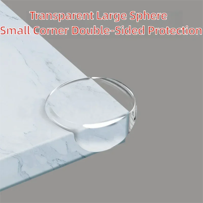 Table Corner Anti-Impact Pads, Window & Table Edge Protective Guards, Transparent Corner Shield Covers for Tables and Cabinets