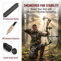 Archery Carbon Stabilizer 6/8/10/12 Inch Balance Bar | SAMAG