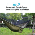 Outdoor Camping Hammock Hanging Bed with Mosquito Net