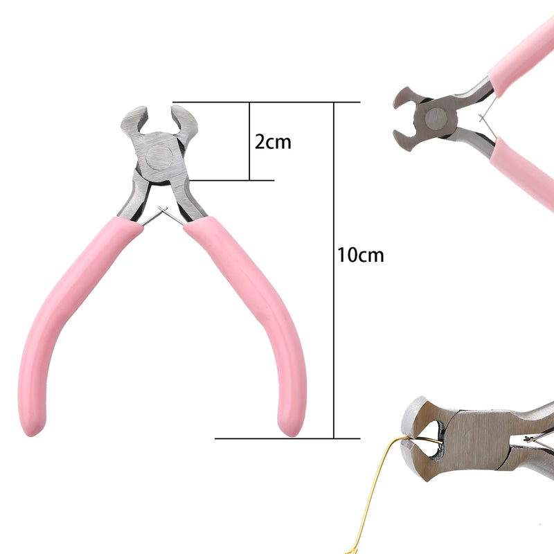 Multifunctional Hand Tools Jewelry Pliers with round Nose End - Cutting Wire Tool for DIY Handmade Jewelry Making Accessories