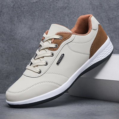 Walking Sports Shoes Leather Waterproof Casual Non - slip | SAMAG