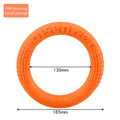 EVA Dog Flying Disc Waterproof Floating Design Chew Resistant Interactive Tug Ring Outdoor Training Fitness Pet Toy