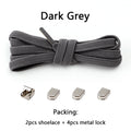 No Tie Elastic Shoe Laces One Size Fits All Adult and Kids Shoes Shoelaces for Sneakers Shoelace Tieless Flat Expand Shoestrings