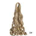 Loose Wave Braiding Hair Extensions 24" Synthetic Spiral Curls Braids Hair Pre Stretched Bouncy Braid French Curls Braiding Hair