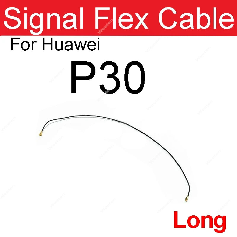 Antenna Signal Flex Cable For Huawei P20 P30 P40 Pro P30 Lite P40 Lite P40 Pro+ Wifi Coaxial Connector Aerial Flex Ribbon