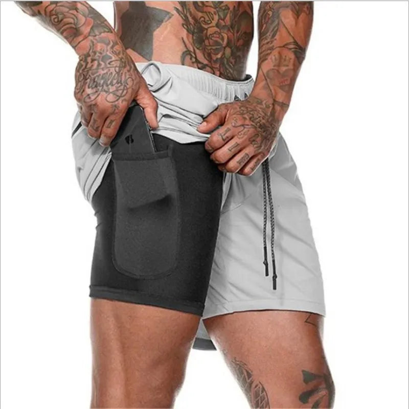 Summer Running Shorts Men Sports Jogging Fitness Training | SAMAG