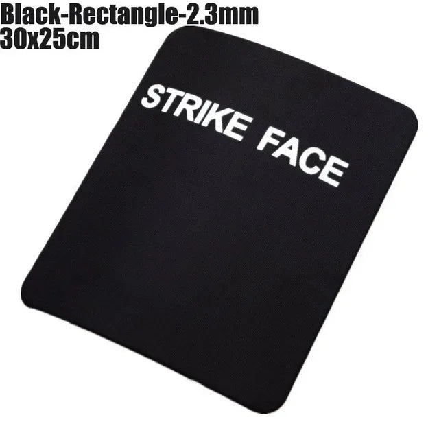 Level NIJ IIIA Protective Composite Steel Plate 25X30CM board tactical insertion board backpack deck defense shield self-defense