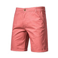 Summer Men's Shorts Solid Color Mid-Waist Elastic | SAMAG