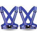 Unisex Night Running Suspender Reflective Suspenders For Men Women Colorful Adjustable Luminous Wide Braces Youth Sport Belt