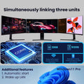2026 Mini PC Windows 11 Intel i9 10980HK i3 6100 Small Pocket Computer 32GB RAM 1TB SSD WiFi 6 BT5.2 Gaming Desktop PC Portable