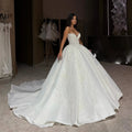 Customized Luxury Wedding dress, Sweetheart collar - View 2 | SAMAG