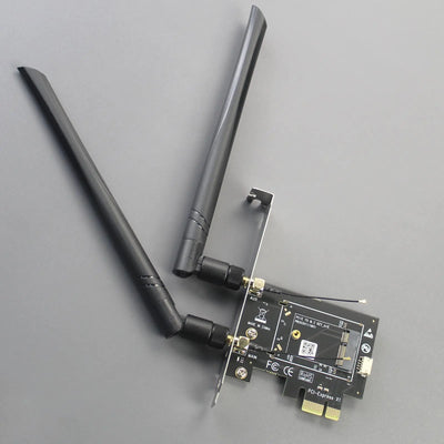 M.2 E Key to PCIe WiFi Adapter for M.2 4/5/6/6e/7/Coral TPU Module | SAMAG