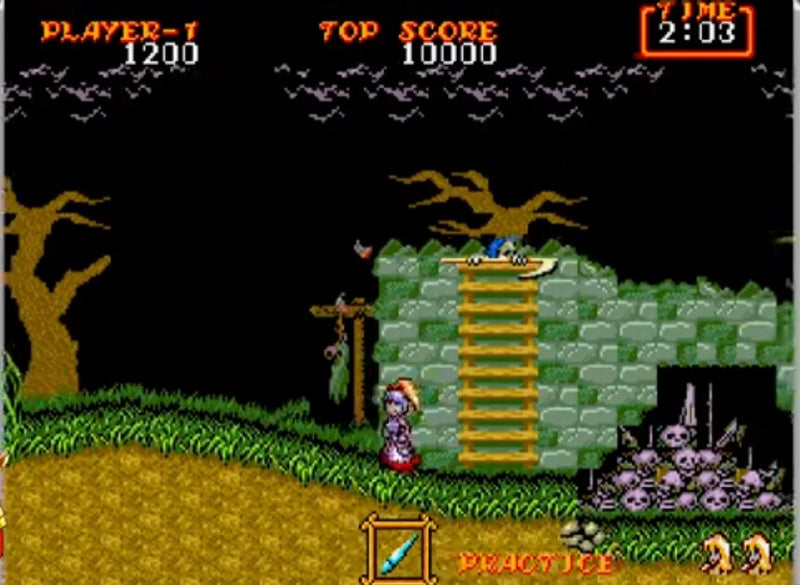 Ghouls 'n Ghosts - Artoria Edition MD 16Bit Game Card For Mega Drive