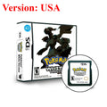 USA Pokemon NDS Game Card 3DS 2DS DS Card SoulSilver HeartGold Platinum Game Card Game Card BLACK Collecting Hobbies Gifts