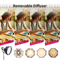 Ulanzi AS-045 45cm Quick Release Deep Octagonal Honeycomb Grid Softbox Bowens Mount for Bowens COB Light Photo Studio Flash Lamp
