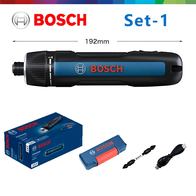 BOSCH GO 3 Cordless Screwdriver 3.6V Lithium - ion Battery Rechargeable Drill with Box go3 Professional Tool - View 8 | SAMAG