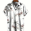 Summer Men's Shirt - 3D Printed Design Breathable | SAMAG