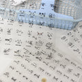 10Pcs Cute PET Emoticon Stickers DIY Journal Scrapbooking Decorative Material Stickers Kawaii Handbook Meme Stickers Kids