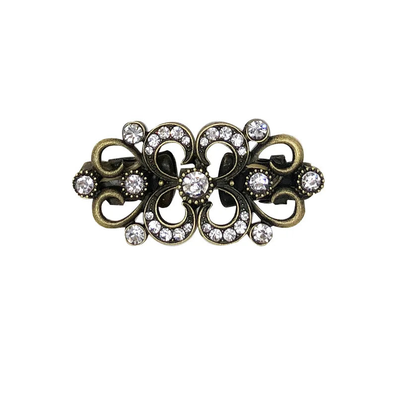1 Pair Vintage Sweater Swirl Clip Cape Cloak Clips for Dress Retro Cardigan Clip Shawl Clasp Shirt Button Clip for Girl Women