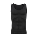 1/2 PCS Men‘s Seamless Shapewear Vest Abdomen Control Compression Top Breathable Cool Summer Undershirt for Daily Casual Fitness