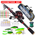 Carbon Fiber Long Casting Baitcasting Sea Rod Reel Combo | SAMAG