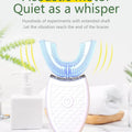 Intelligent U-Type Toothbrush 360 Degrees Sonic Electric Automatic with USB Charge Waterproof Silicon Head for Oral Care